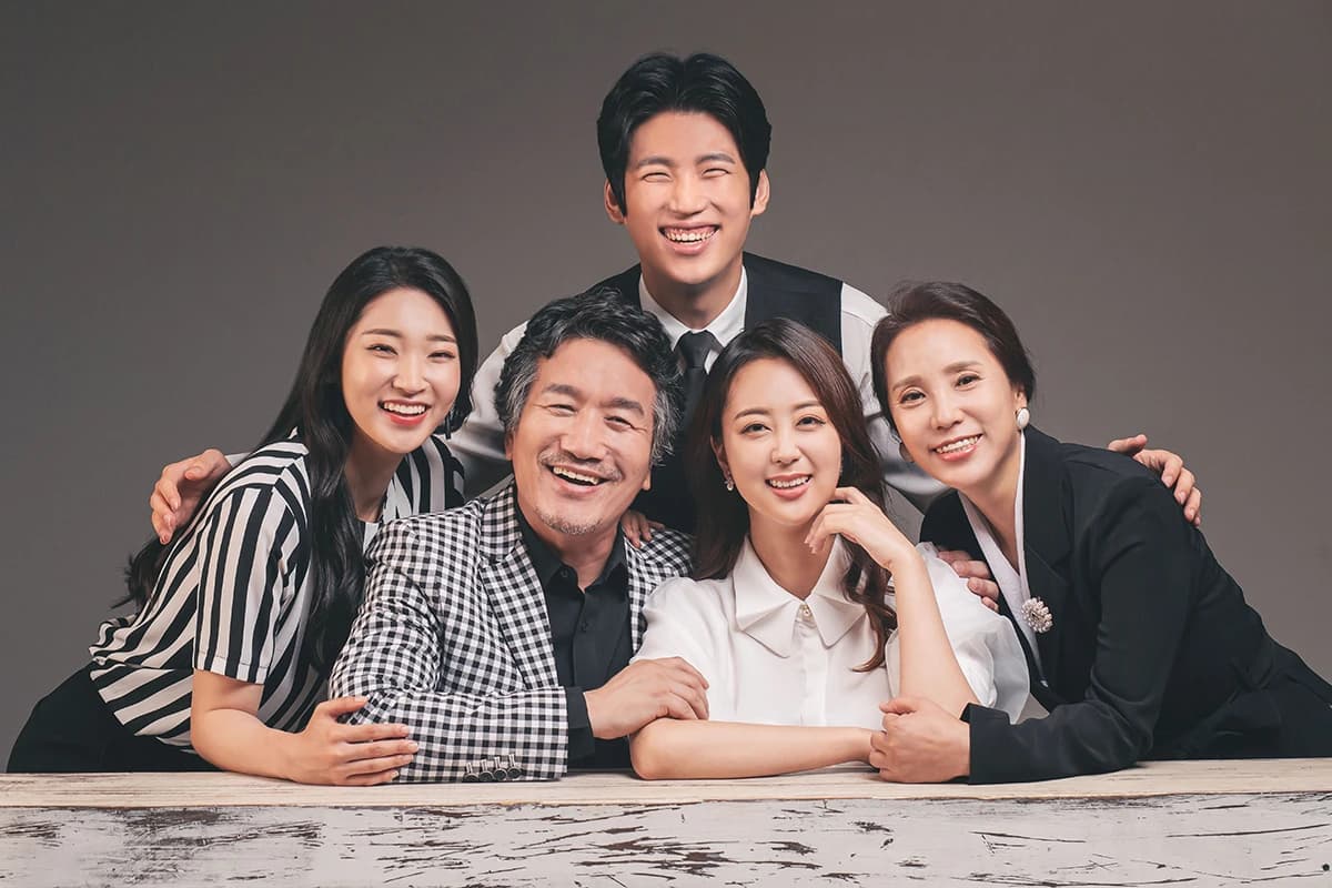 정장 가족사진